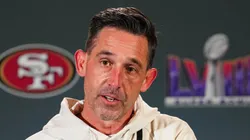 Kyle Shanahan head coach of the San Francisco 49ers