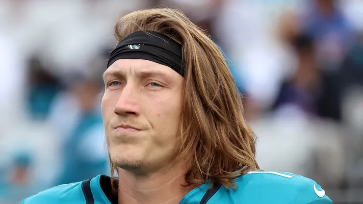 Trevor Lawrence quarterback of the Jacksonville Jaguars