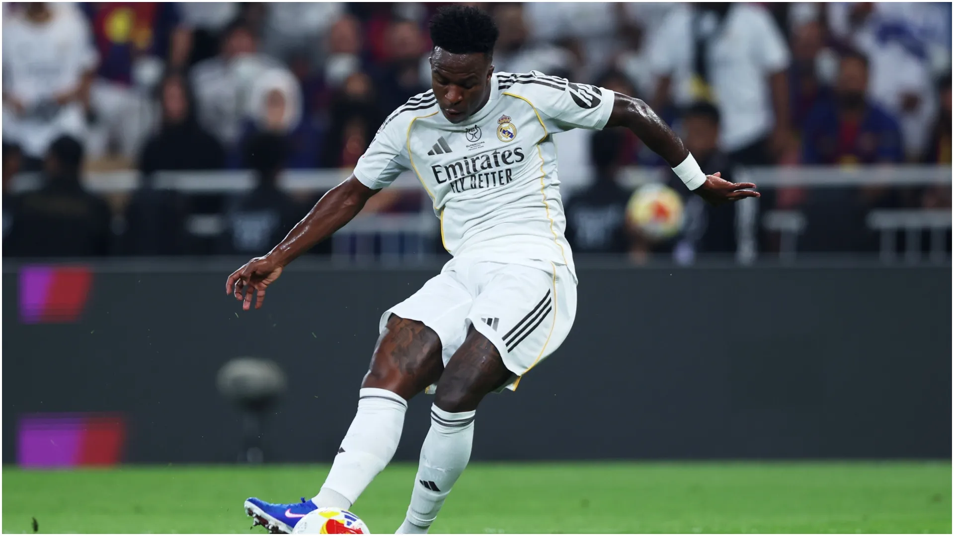Vinicius Junior of Real Madrid – Yasser Bakhsh/Getty Images