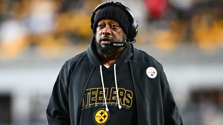 Head coach Mike Tomlin of the Pittsburgh Steelers in 2025.