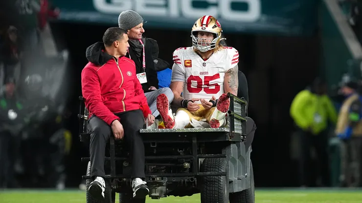 George Kittle #85 of the San Francisco 49ers