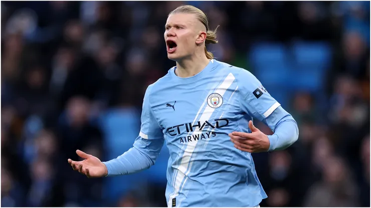 Erling Haaland of Manchester City