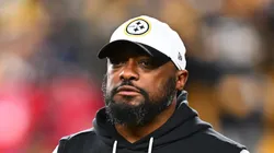 Mike Tomlin at Acrisure Stadium on January 12, 2026.