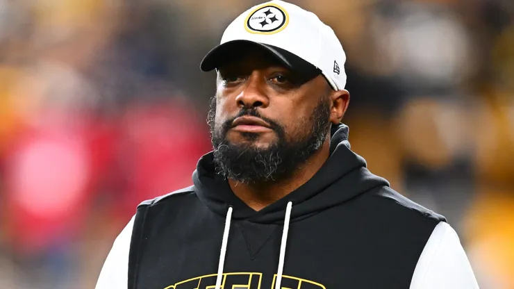 Head coach Mike Tomlin of the Pittsburgh Steelers.