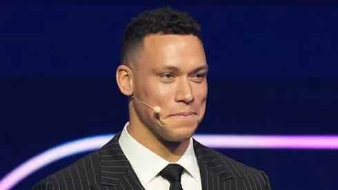 Aaron Judge during the FIFA World Cup 2026 Official Draw