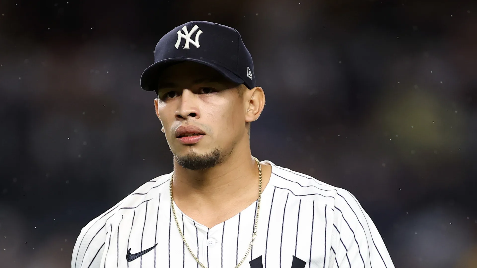 Jonathan Loaisiga during a game with the NY Yankees