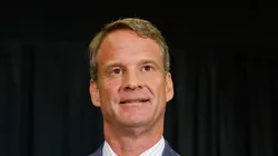 Lane Kiffin during his presentation at LSU