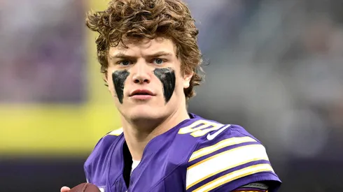 J.J. McCarthy #9 of the Minnesota Vikings.