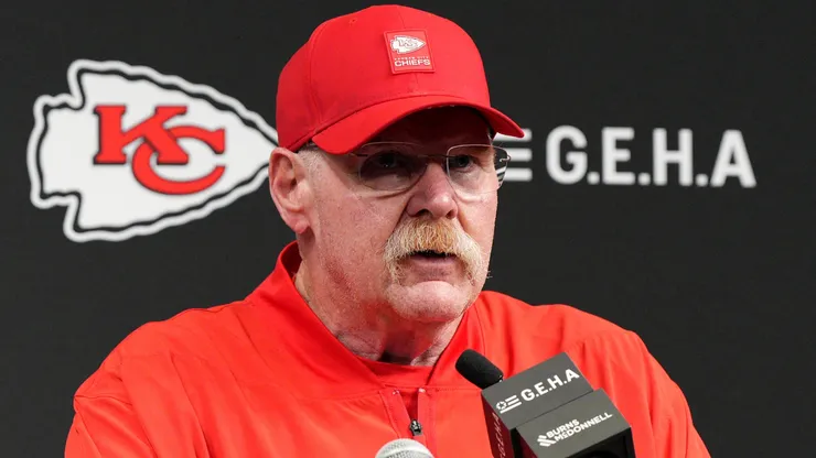 Head coach Andy Reid of the Kansas City Chiefs.
