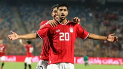 Egyptian national team player Ibrahim Adel in 2024.