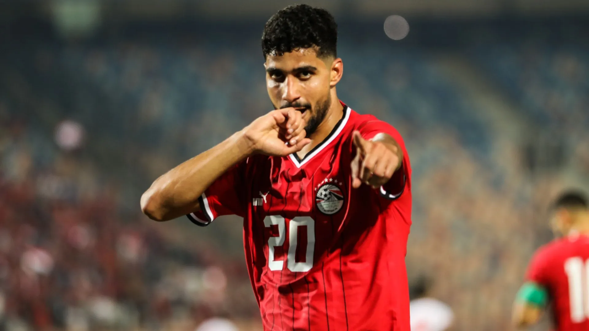 Egyptian national team player Ibrahim Adel in 2024 (Source: Ahmad Hasaballah/Getty Images)