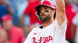 Bryce Harper #3 of the Philadelphia Phillies.