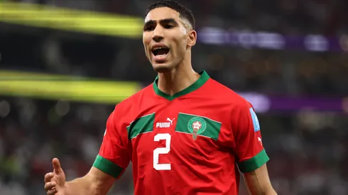 Achraf Hakimi of Morocco.