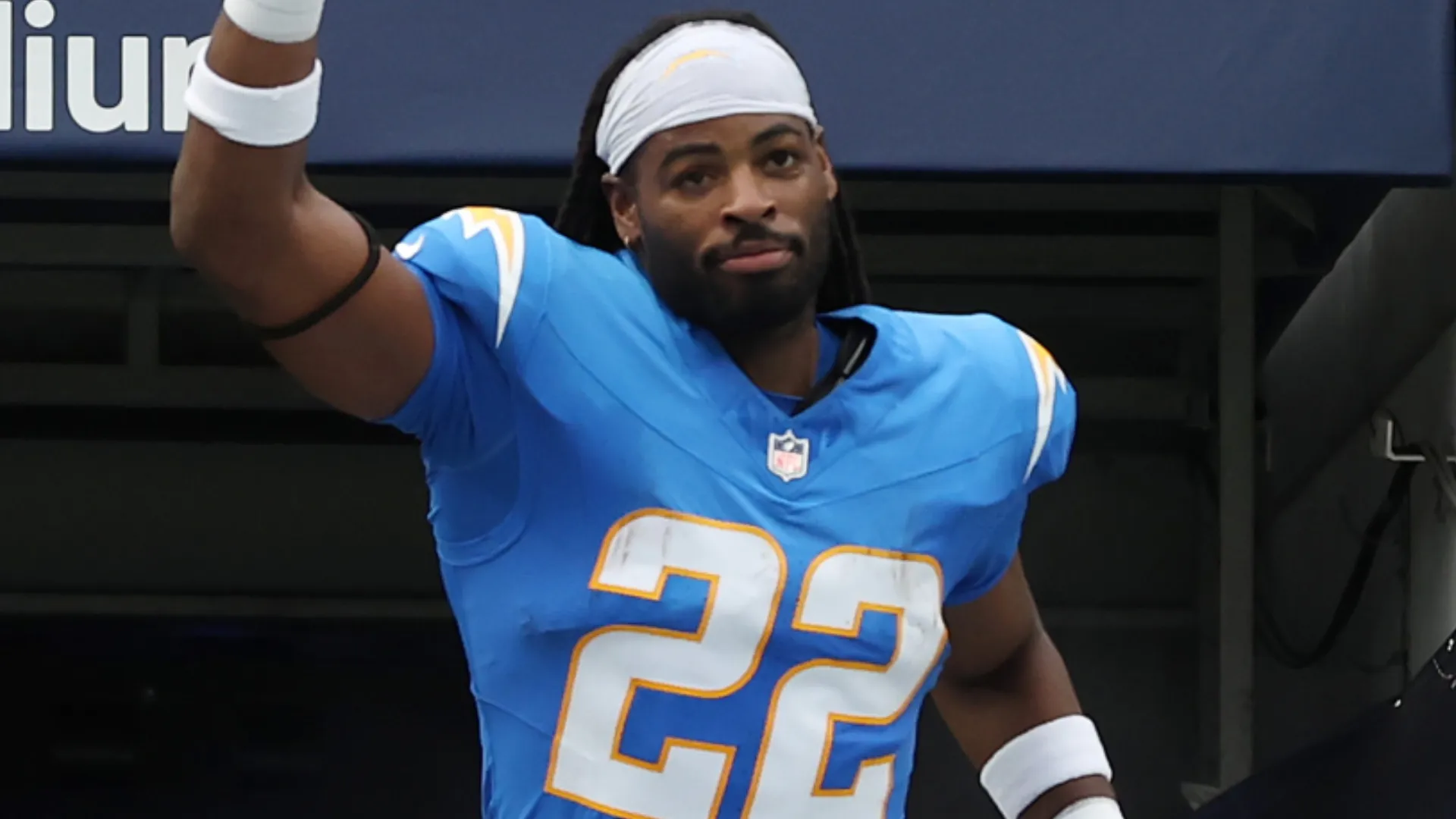 Najee Harris in 2025 (Source: Sean M. Haffey/Getty Images)