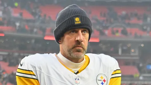 QB Aaron Rodgers of the Pittsburgh Steelers (NFL 2025)
