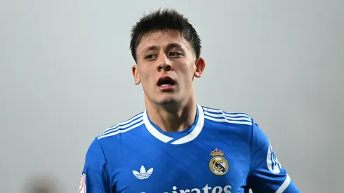 Arda Guller during Real Madrid's loss to Albacete.
