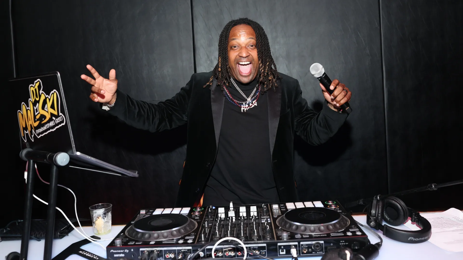 DJ Mal-Ski attends the Private School Village Sneaker Soirée 2024 (Source: Jesse Grant/Getty Images for Private School Village)