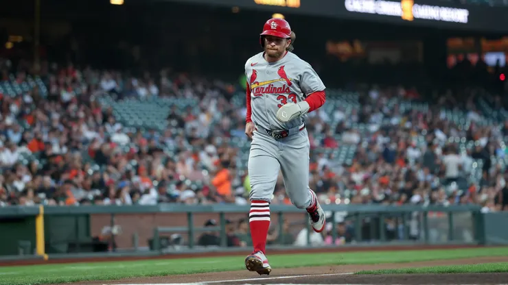 Brendan Donovan #33 of the St. Louis Cardinals