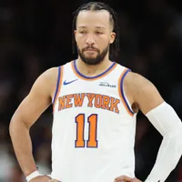Why is Jalen Brunson not playing today, Jan. 15, for Knicks vs Warriors?