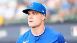 Matt Shaw of the Chicago Cubs on October 04, 2025 in Milwaukee.