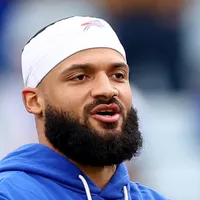 Why is Gabe Davis not playing today for Bills vs Broncos in Divisional round of 2026 NFL playoffs?
