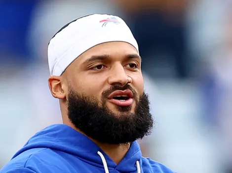 Why is Gabe Davis not playing today for Bills vs Broncos in Divisional round of 2026 NFL playoffs?