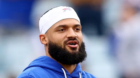 Why is Gabe Davis not playing today for Bills vs Broncos in Divisional round of 2026 NFL playoffs?