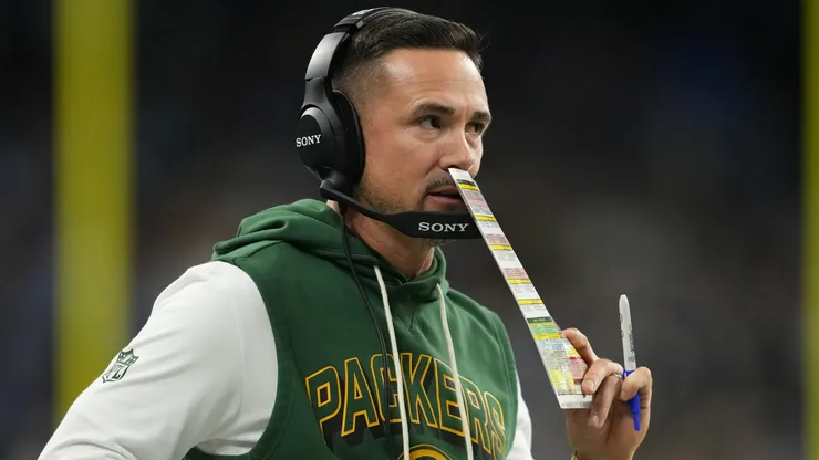 Head coach Matt LaFleur of the Green Bay Packers.