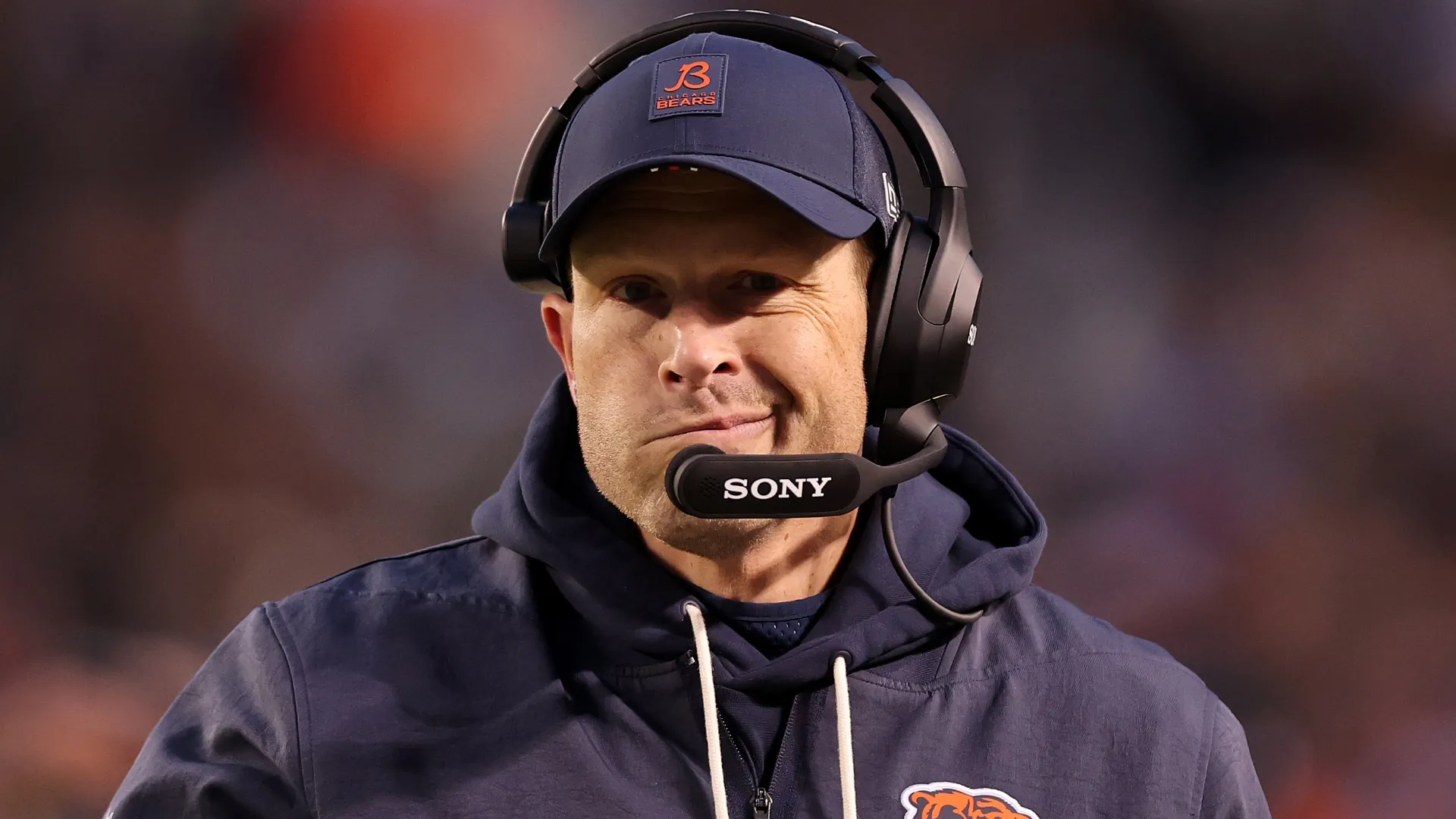 Head coach Ben Johnson of the Chicago Bears