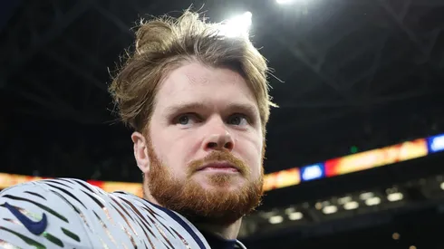 Sam Darnold quarterback of the Seattle Seahawks
