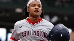 CJ Abrams #5 of the Washington Nationals.