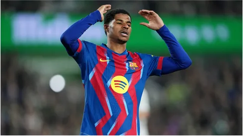 Marcus Rashford of FC Barcelona
