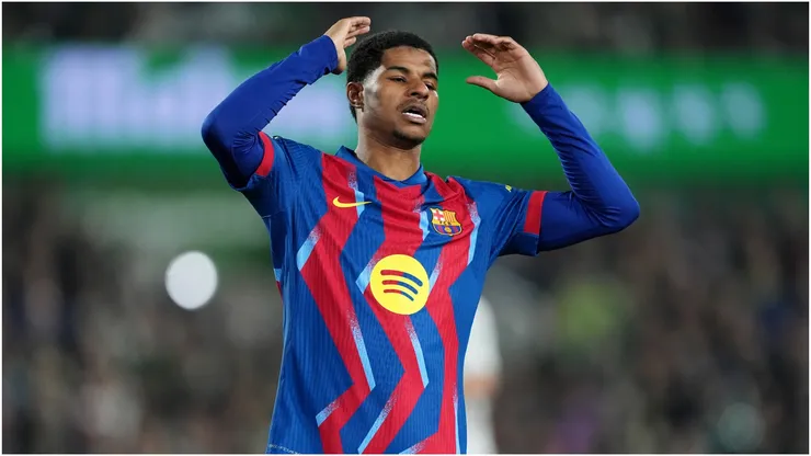 Marcus Rashford of FC Barcelona