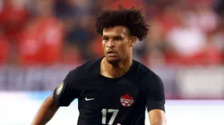 Jacen Russell-Rowe #17 of Canada.