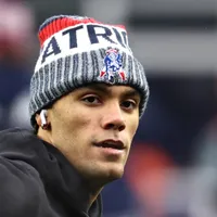 Are Christian Gonzalez and Hunter Henry playing today for Patriots vs Texans in Divisional round of 2026 NFL playoffs?