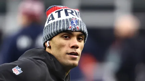 Are Christian Gonzalez and Hunter Henry playing today for Patriots vs Texans in Divisional round of 2026 NFL playoffs?