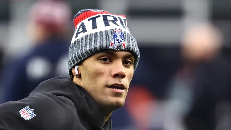 Christian Gonzalez cornerback of the New England Patriots