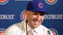 Newly acquired Chicago Cubs player Alex Bregman.