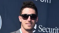 Cody Bellinger at Dodger Stadium in Los Angeles, California.