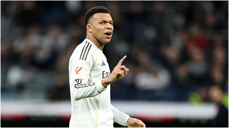 Kylian Mbappe of Real Madrid