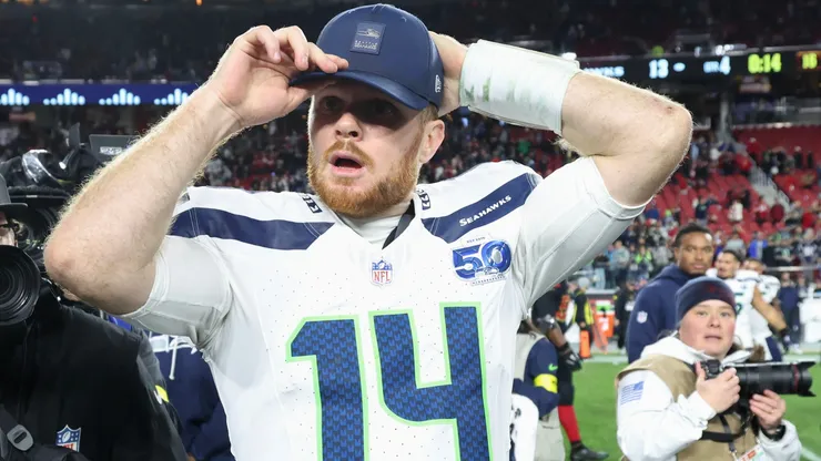 Sam Darnold #14 of the Seattle Seahawks