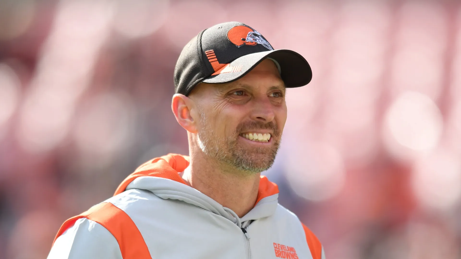 Chad O'Shea during a Browns game.