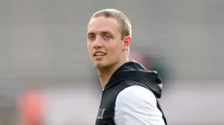 Carson Beck at Kyle Field in College Station, Texas.