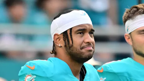 Tua Tagovailoa at Hard Rock Stadium 
