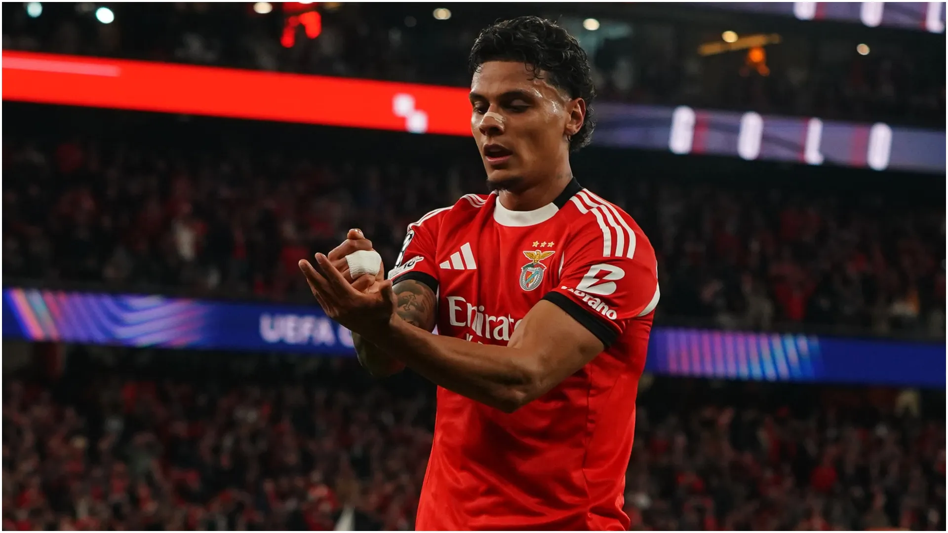 Richard Rios of SL Benfica – Gualter Fatia/Getty Images