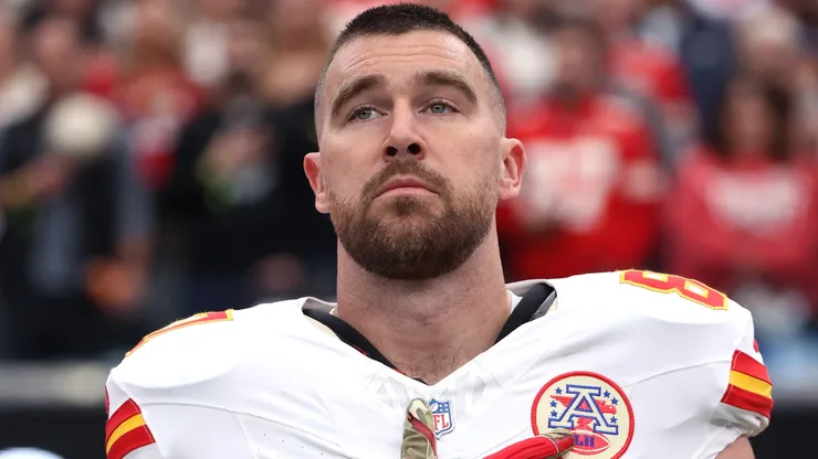 Travis Kelce #87 of the Kansas City Chiefs.