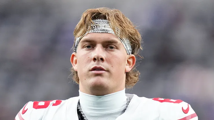 QB Jaxson Dart of the NY Giants