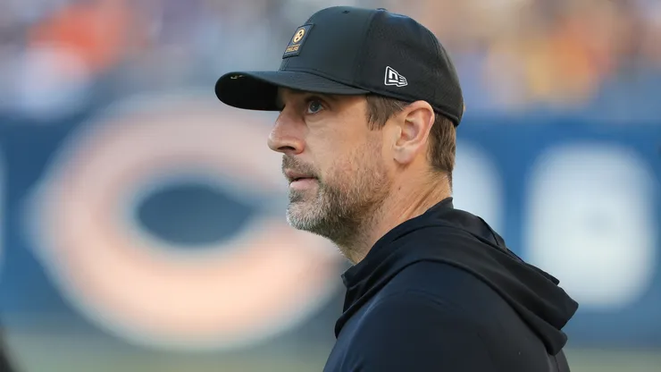 Aaron Rodgers #8 of the Pittsburgh Steelers.