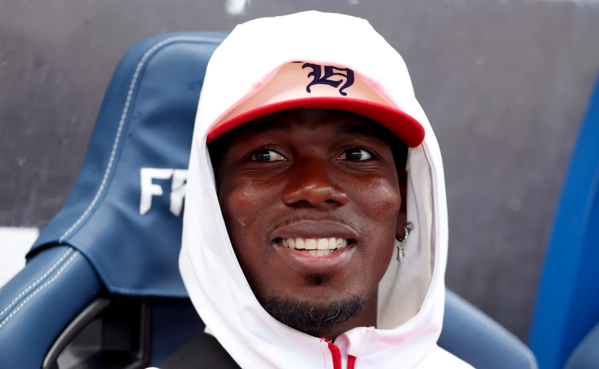 Why is Paul Pogba not playing today for Monaco vs Real Madrid in 2025-26 UEFA Champions League Matchday 7?