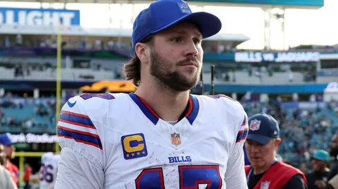 Josh Allen #17 of the Buffalo Bills.
